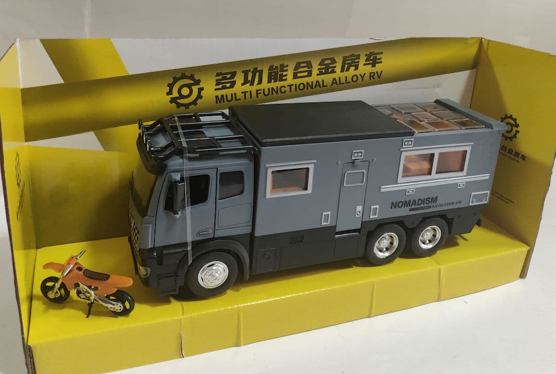 希少 1/18 大型メルセデスベンツ キャンピングカー ノマディック グレー