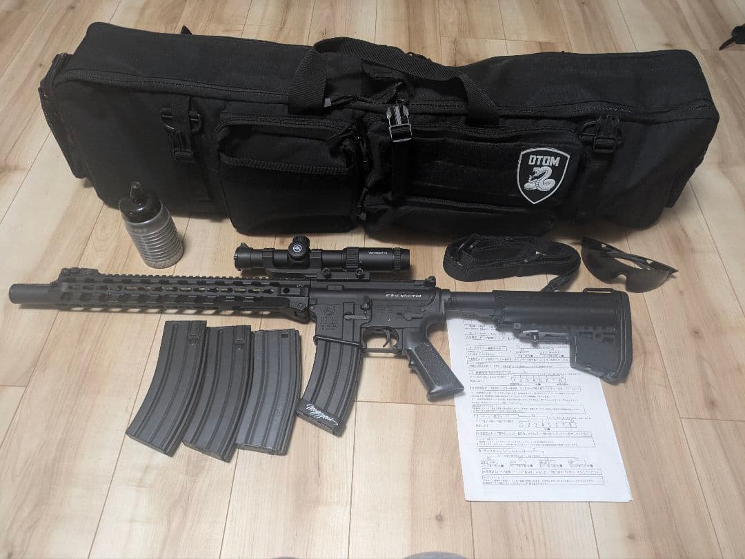 東京マルイ　M4電子トリガーカスタム　フルセット　スコープ別売り　最終値下げ