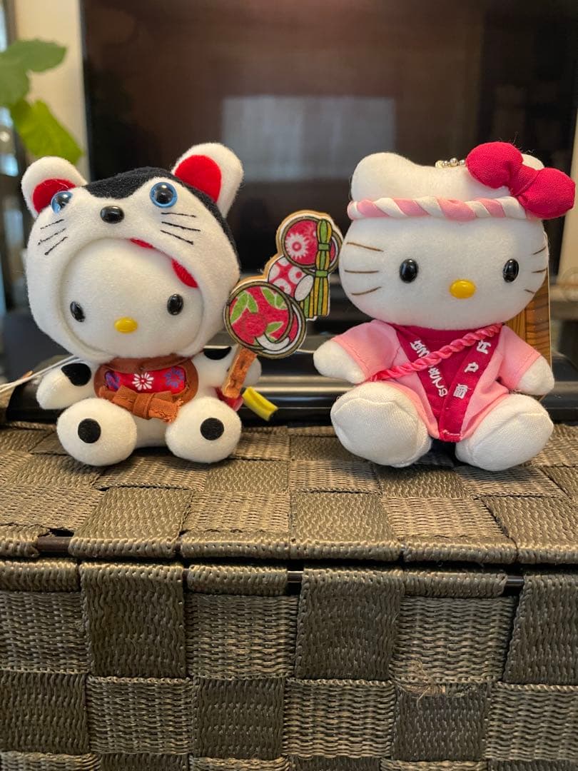 東京限定 ご当地 ハローキティ 雷門 ぬいぐるみ