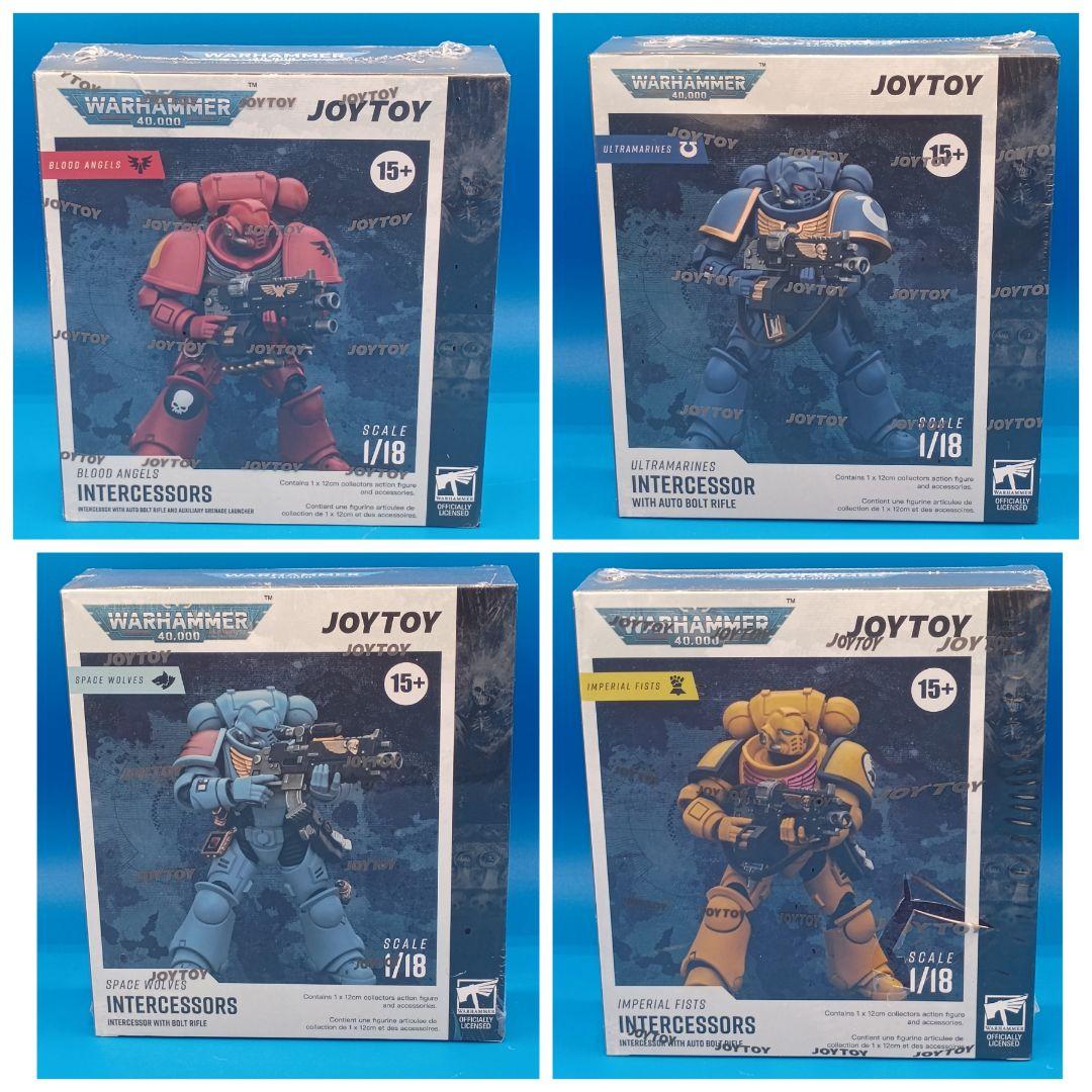ジョイトイ ウォーハンマー 40K インターセッサー 4種セット