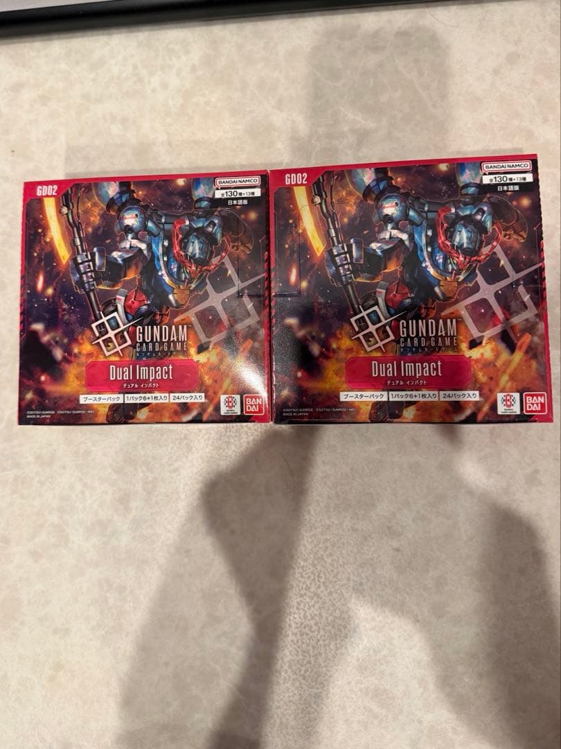 ガンダムカードゲーム Dual Impact［GD02］2BOXセット