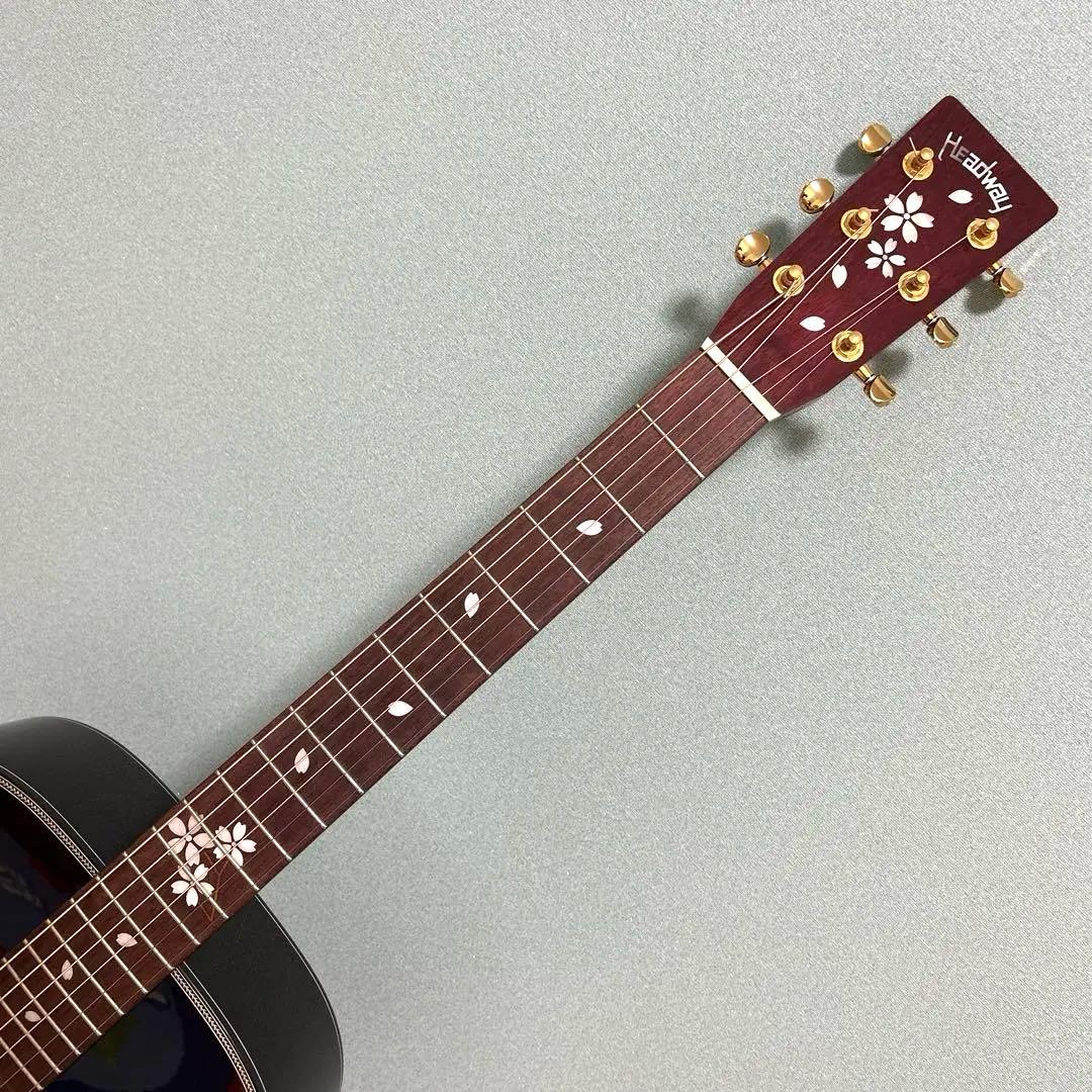 headway HD-YOZAKURA ヘッドウェイ　桜ギター　ATB