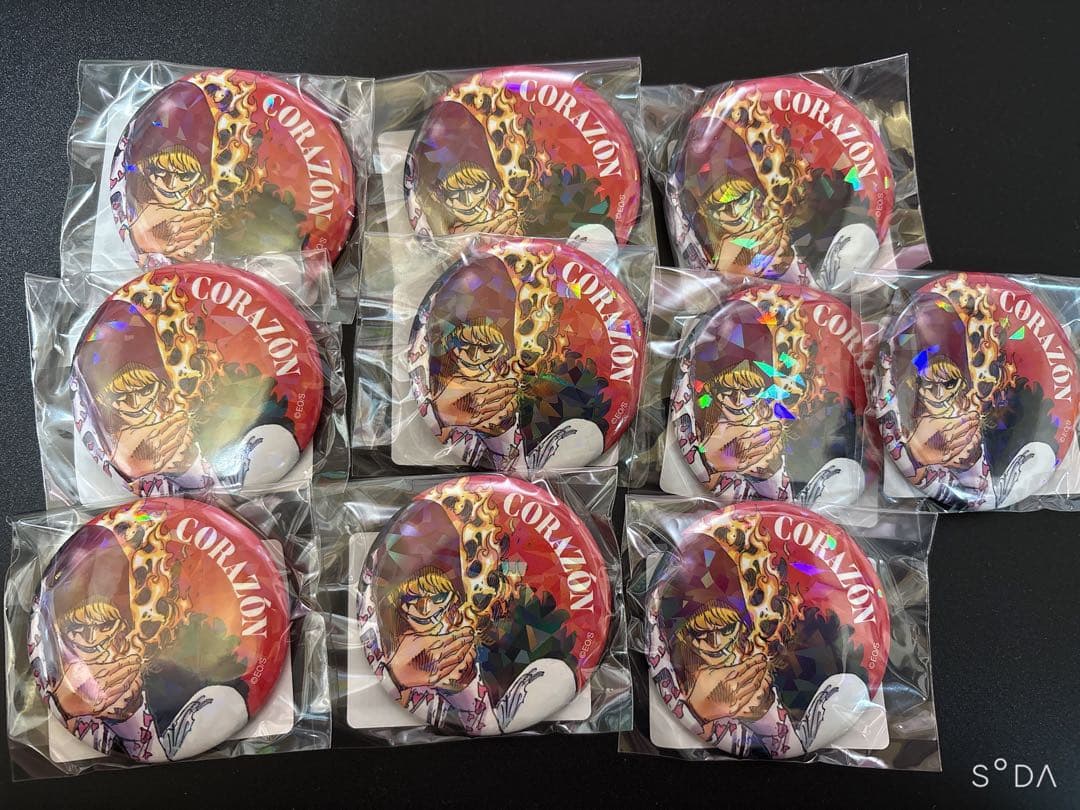 ONEPIECE オールスター缶バッジ コラソン