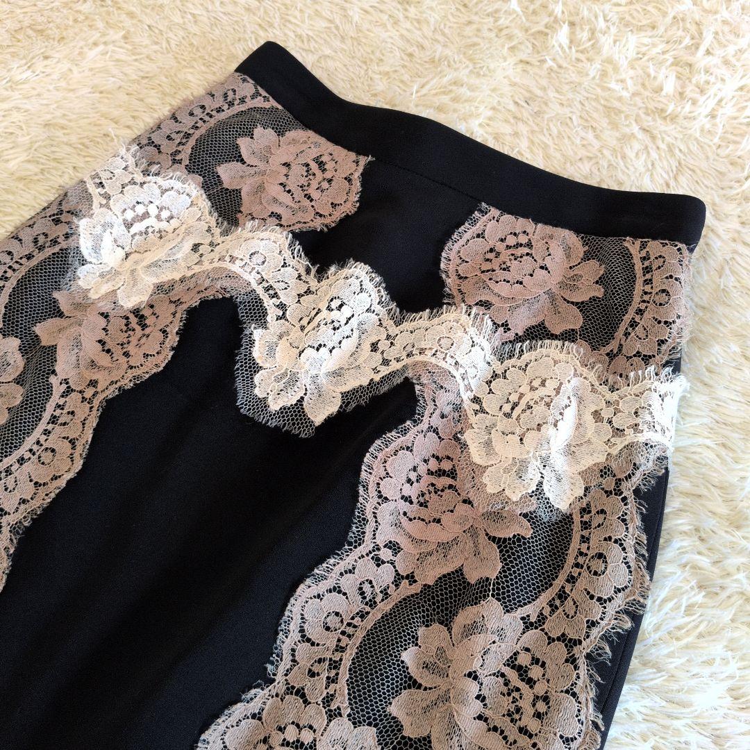 イタリア製★DOLCE&GABBANA　スカート　ミディ丈　レース　36
