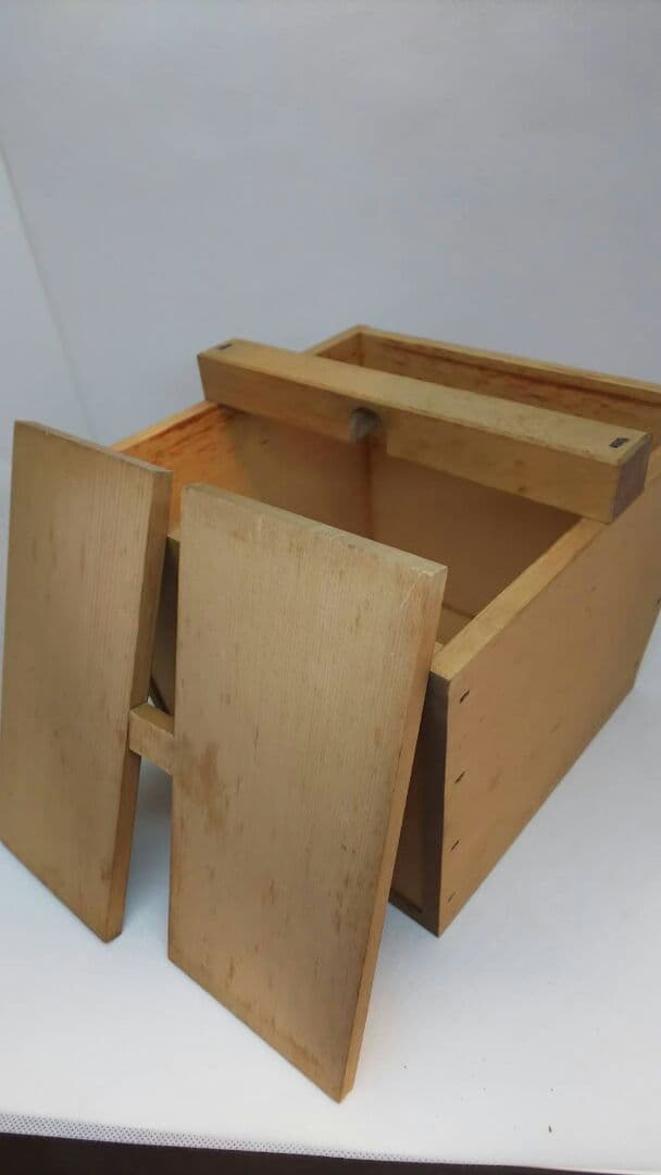 木地曲水指  木地釣瓶水指  二点