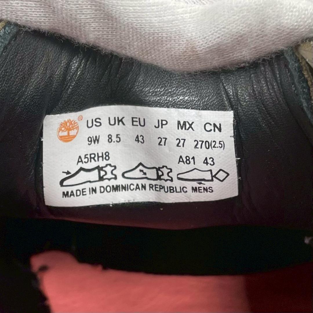 試着のみ Timberland 名作 デッキシューズ 3eye 27