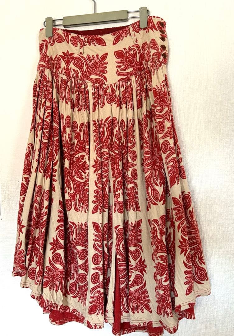 kapital ダマスク　ハワイアンキルト　アミッシュパンツ　ガウチョ