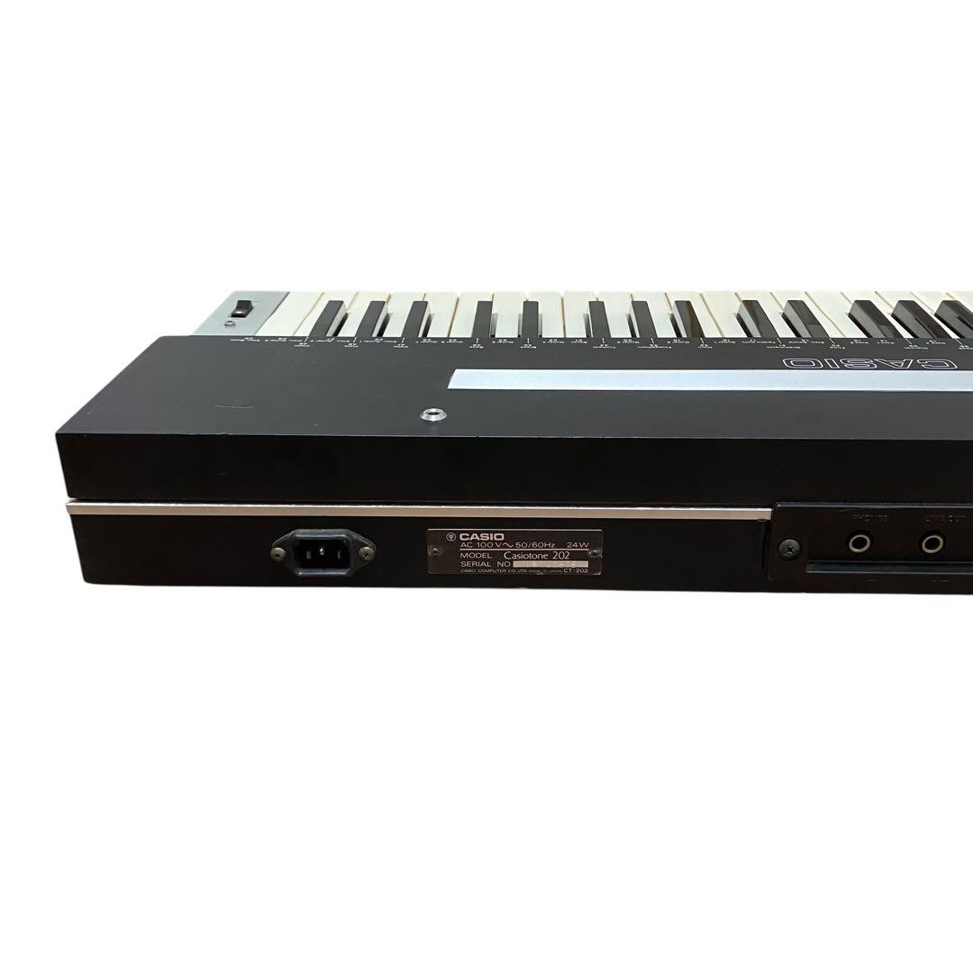【ジャンク】CASIO CASIOTONE 202 シンセサイザー　音響機器