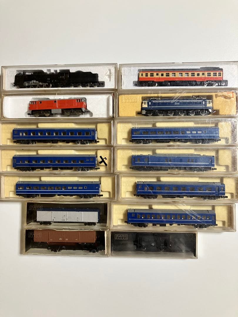 【一部ジャンク(故障品)】KATO、永大 鉄道模型 １４車両