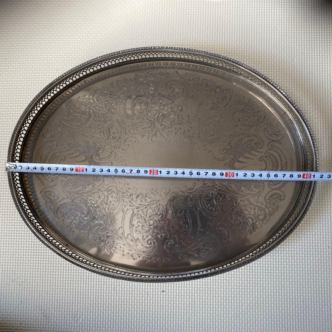 アンティーク　シルバープレート