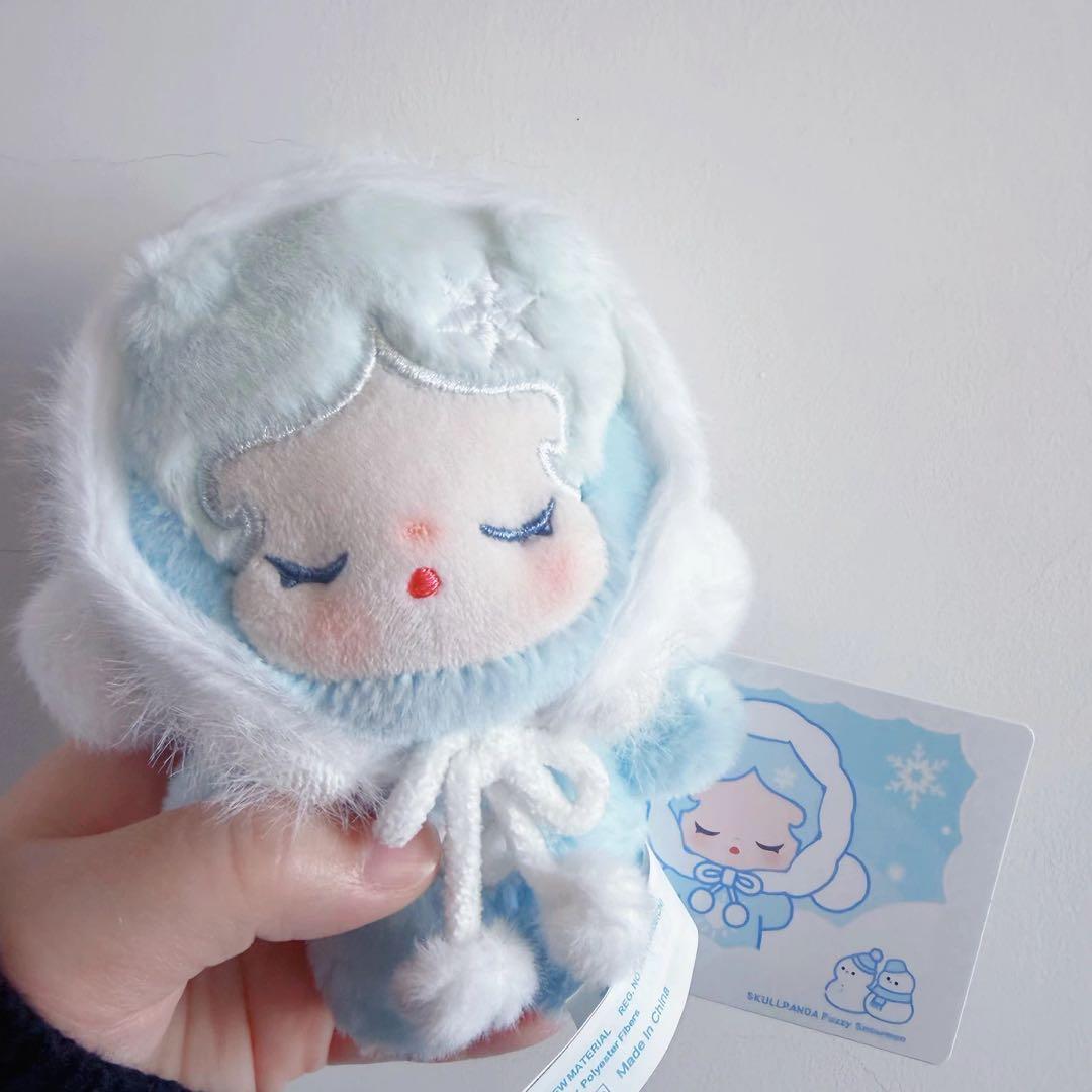 popmart fluffy&cozy シークレット　skullpanda