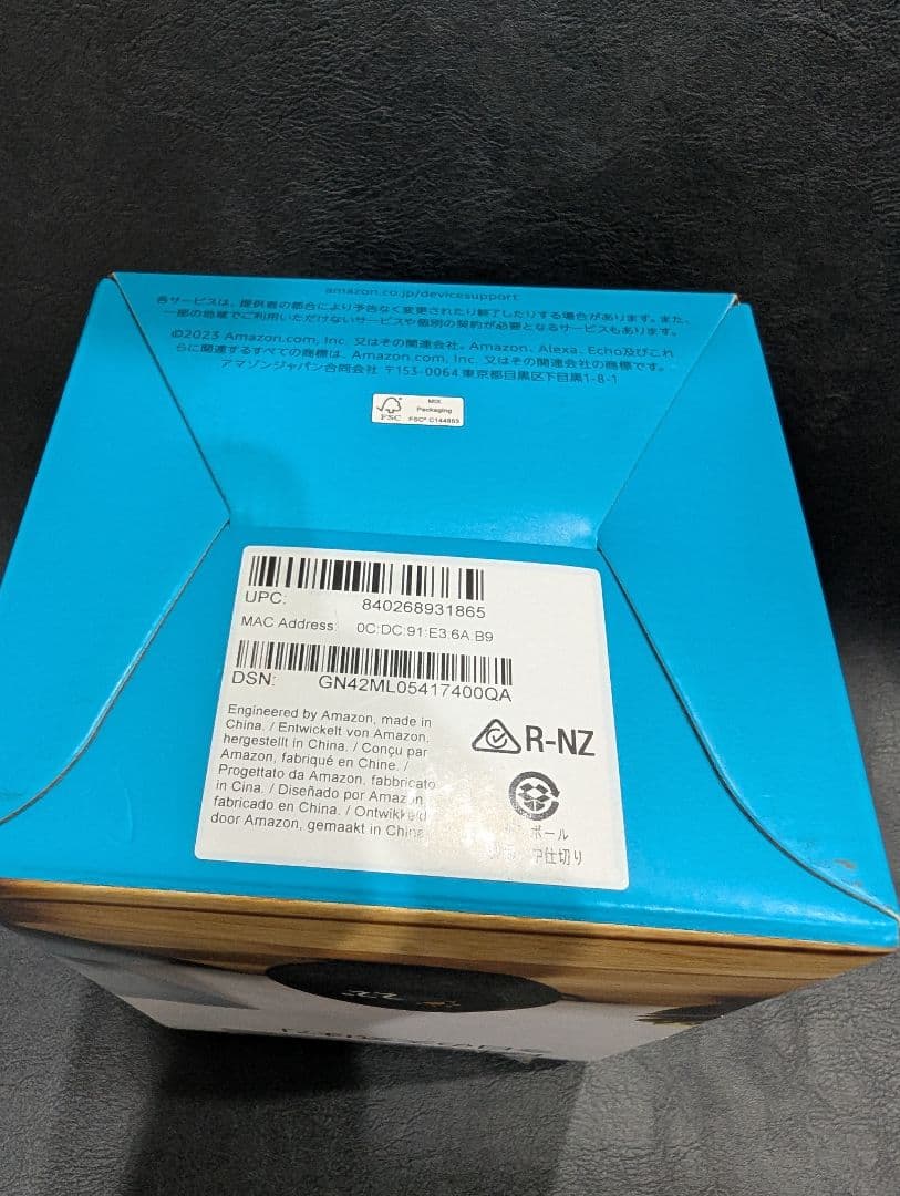 ✨新品・未開封✨　amazon　アレクサ　エコースポット　echo spot