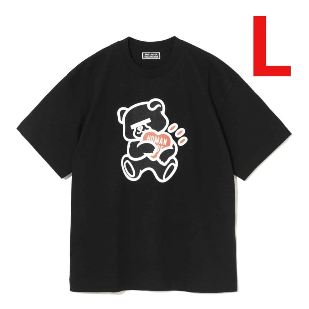 HUMAN MADE × UNDERCOVER GRAPHIC TEE 黒/L