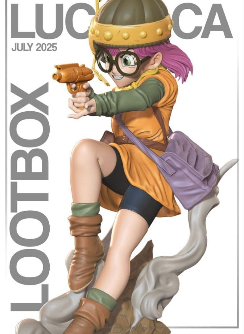 ルッカ クロノ・トリガー 1/10 未塗装未組立 フィギュア ガレージキット