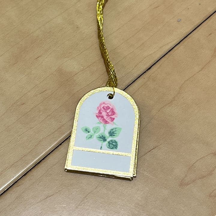 200枚 ＋おまけ5枚 値札 金 薔薇 おしゃれ タグ 値札タグ ハンドメイド