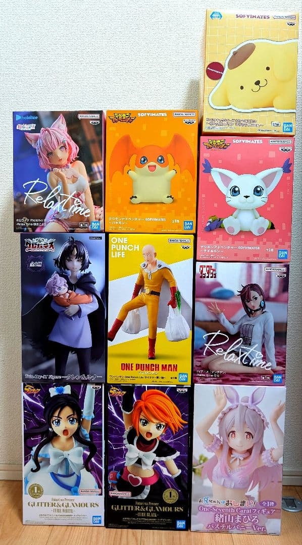 【デジモン/プリキュア/ポムポムプリン他】プライズ10体セットまとめ売り