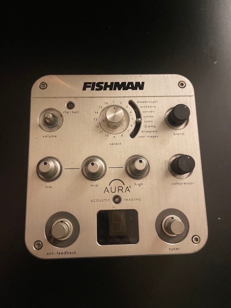 FISHMAN AURA アコースティックエフェクター