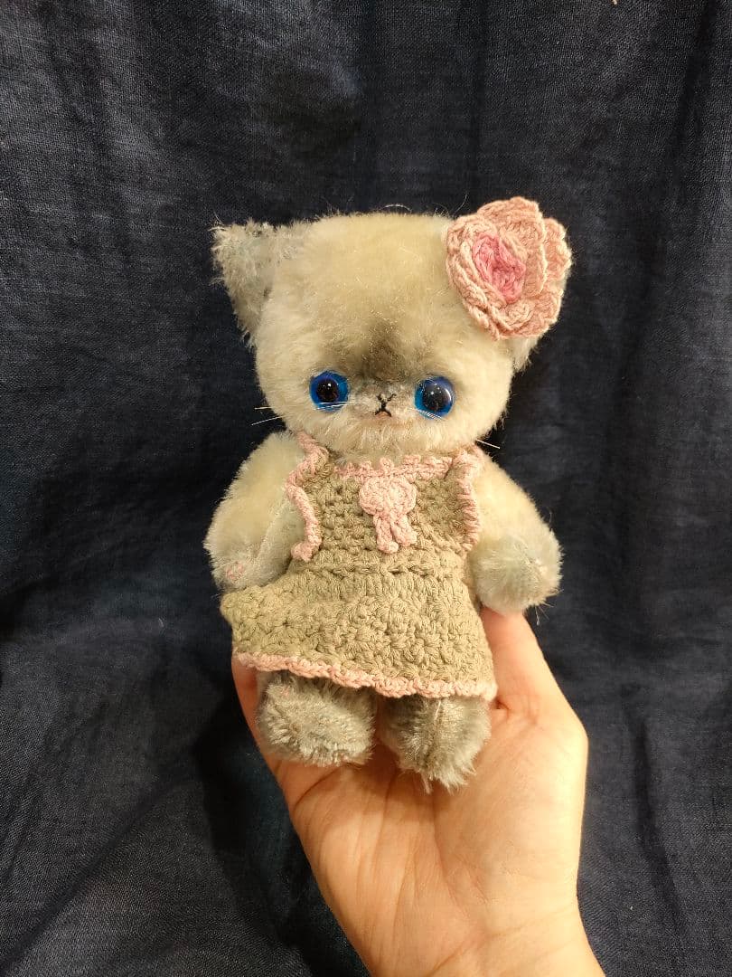 国内作家様　テディベア　アーティストベア　ねこ　ぬいぐるみ