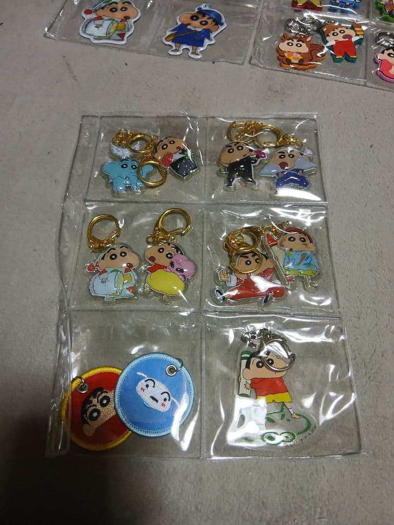 クレヨンしんちゃん ３Ｄアクリルキーホルダー などセット