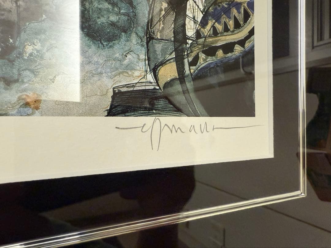 天野喜孝　FF6 「街」ジクレ　完全オーダー　版画　ティナ　魔導アーマー