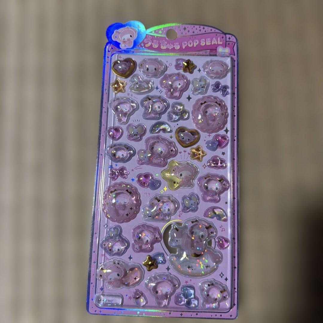 サンリオ うるちゅるポップシール8シートセット