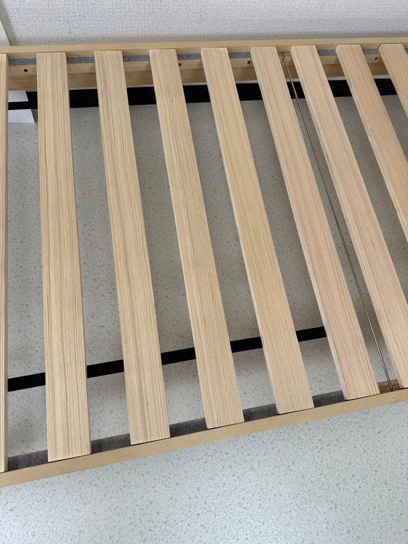 【引取限定】無印良品 シングルベッド フレーム パイン材 管理No.i4