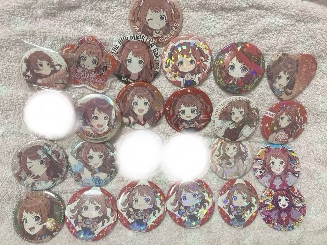 学マス 花海咲季 缶バッジ