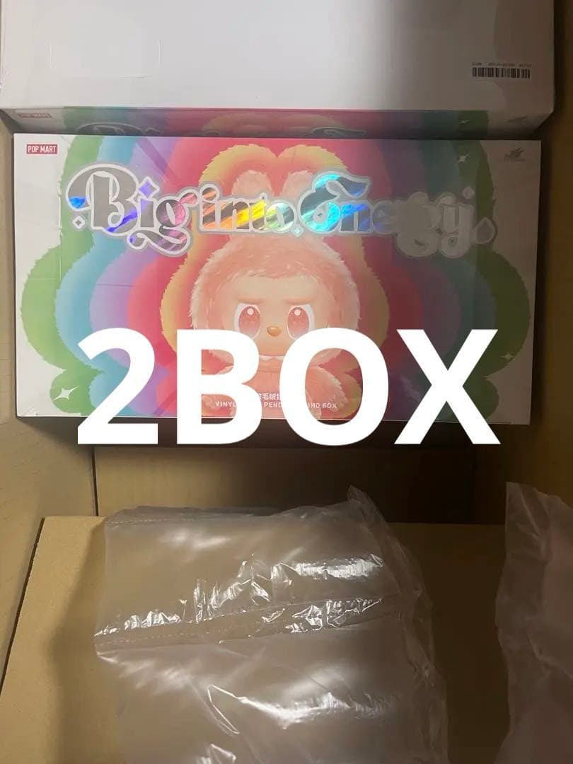 ぬいぐるみ・マスコット POPMART LABUBU Big into Energy BOX