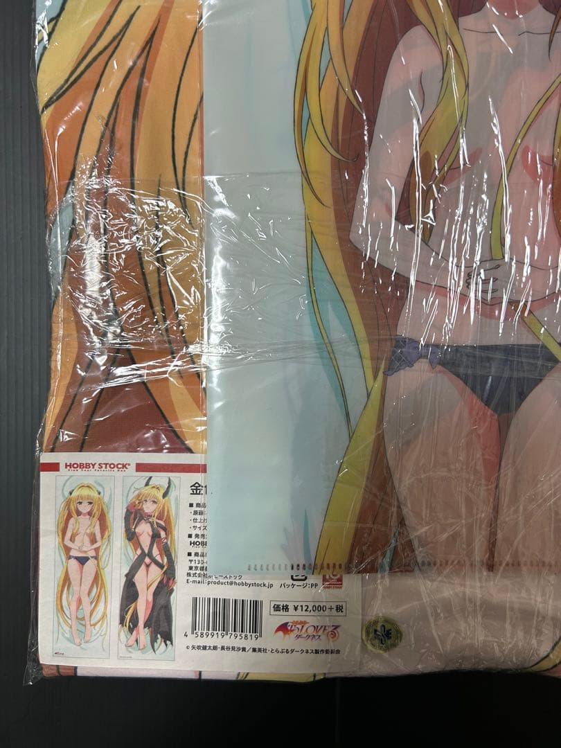 金色の闇　抱き枕カバー　ホビーストック特典　クリアファイル付き