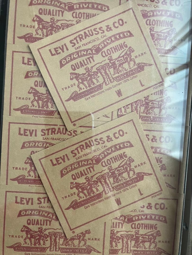 う*ん様 リーバイス　パッチ　ディスプレイ　フレーム