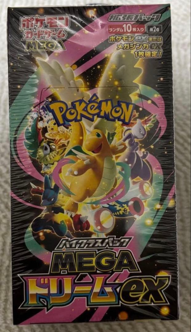 MEGAドリームex 6box シュリンク付き