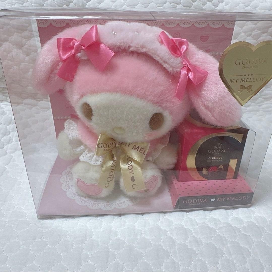 サンリオ❣️激かわ マイメロディ ✖︎GODIVA コラボ ぬいぐるみ 2021