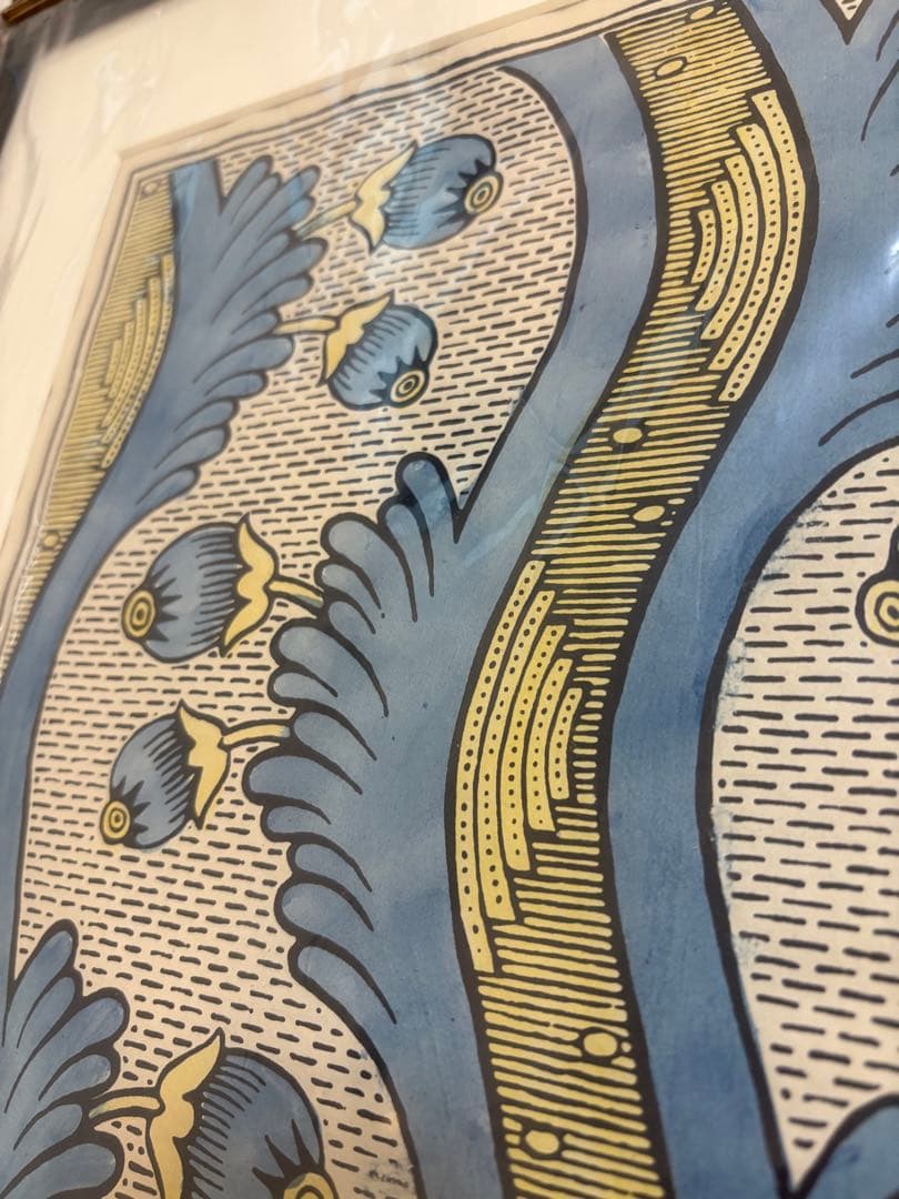 アントワネット・ポワソン　ドミノペーパー Grenades グレネード　額装