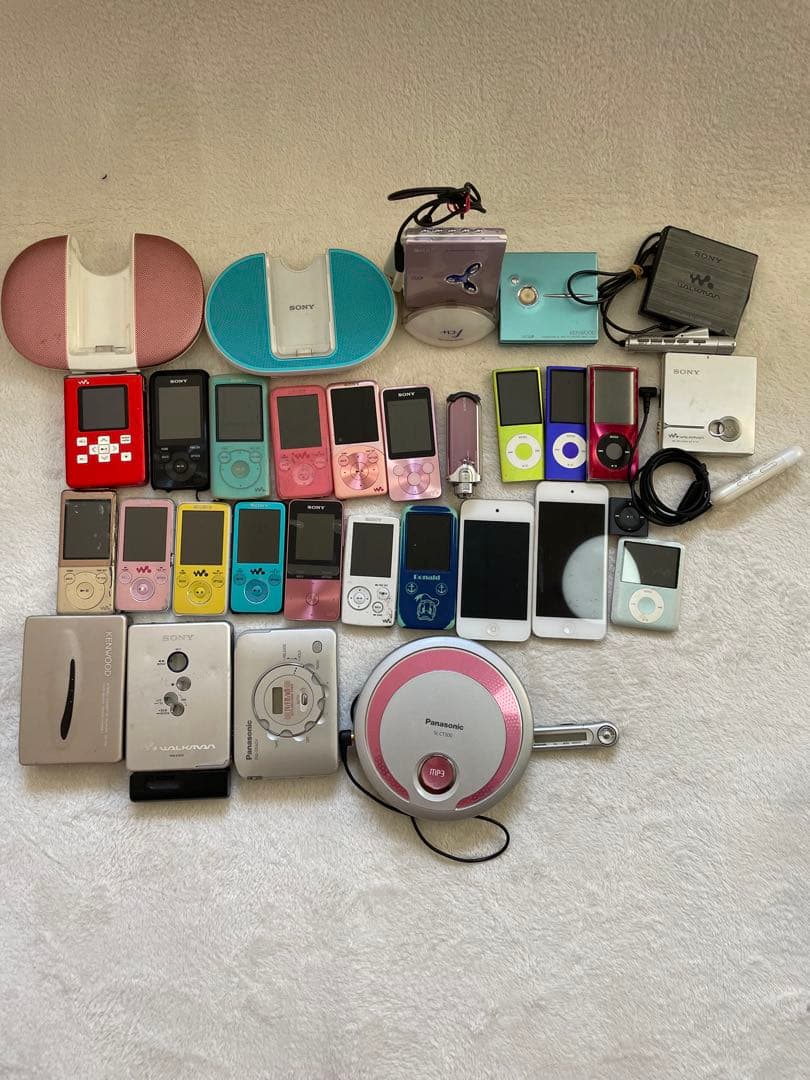Sony ウォークマン Apple iPod 音楽プレイヤーまとめ売り