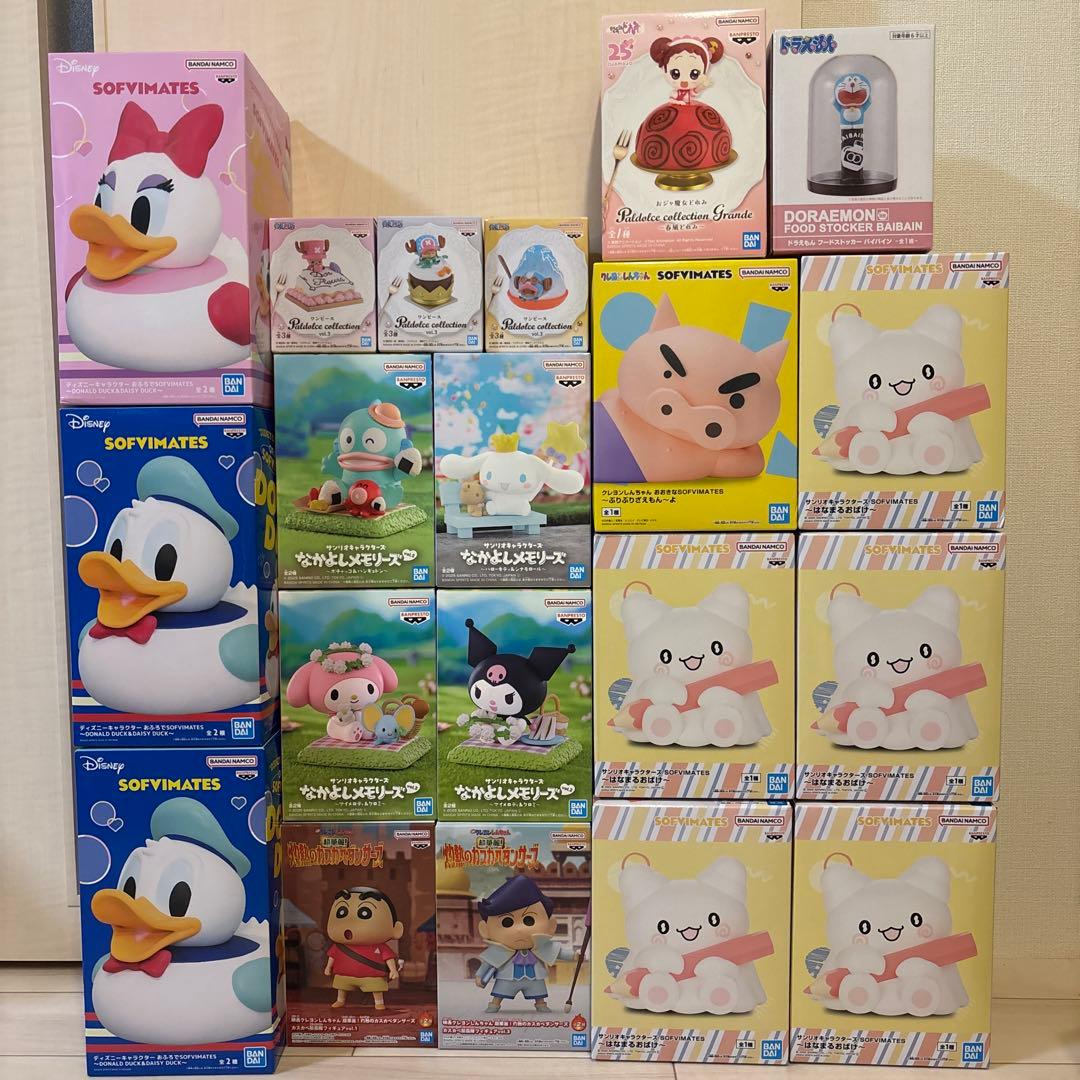 新品⭐︎ソフビメイツ　キャラクターフィギュア20点　まとめ売り