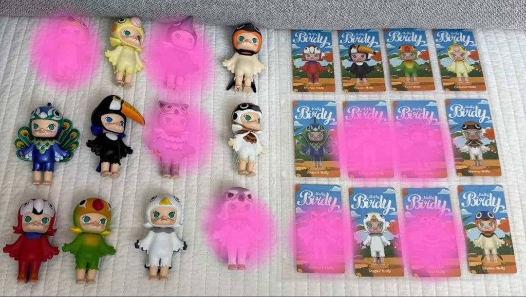 POPMART MOLLY Birdy 小鳥 シリーズ 廃盤 正規品 8体セット