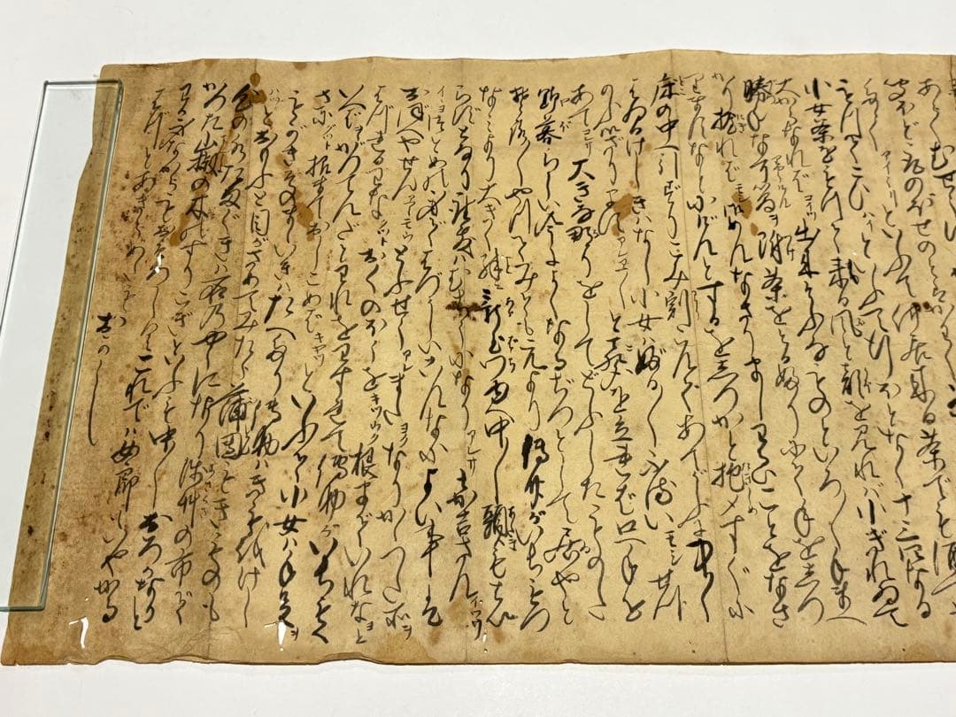 「彩色江戸時代後期筆 春画巻」1巻|艶本 わじるし 巻物 和本 浮世絵