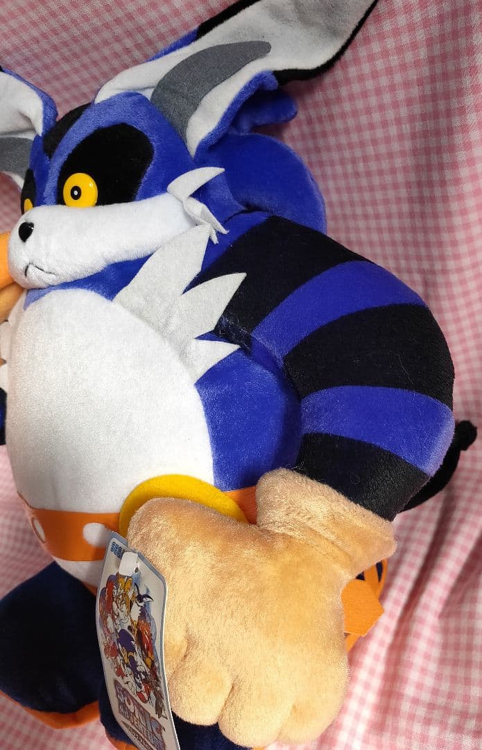 レトロ セガ　ソニックアドベンチャー　ビッグ・ザ・キャット　ぬいぐるみ
