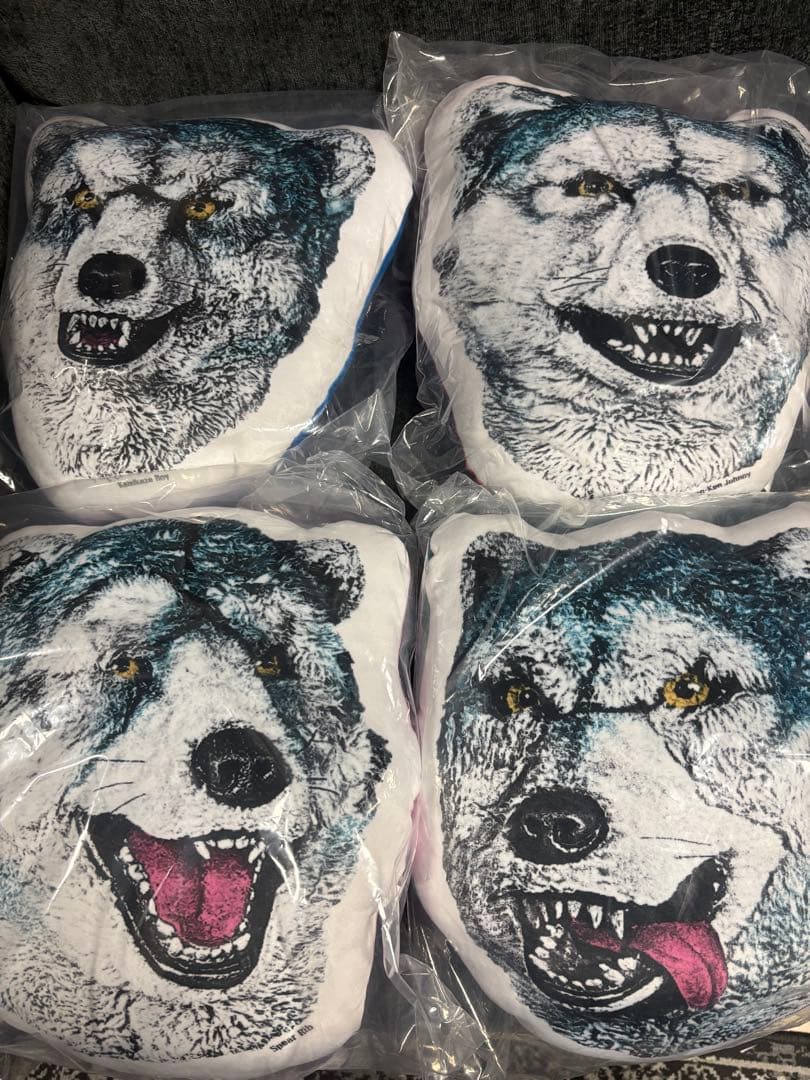 フ*中様 一番くじ MAN WITH　A MISSION クッションD賞E賞F賞