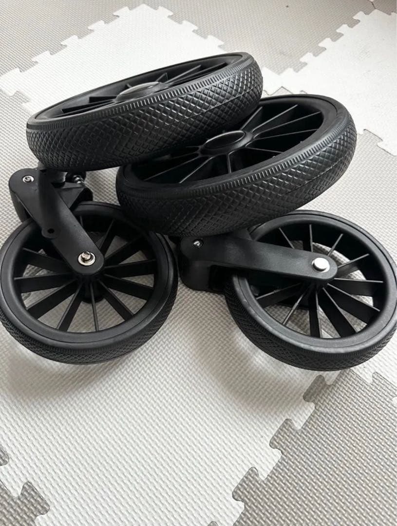 ペットカート 犬カート 折りたたみ 犬用カート 分離型 ４輪 耐荷重25kg 黒