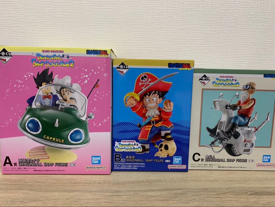 一番くじドラゴンボールSNAPCOLLECTION2 A B C セット　未開封