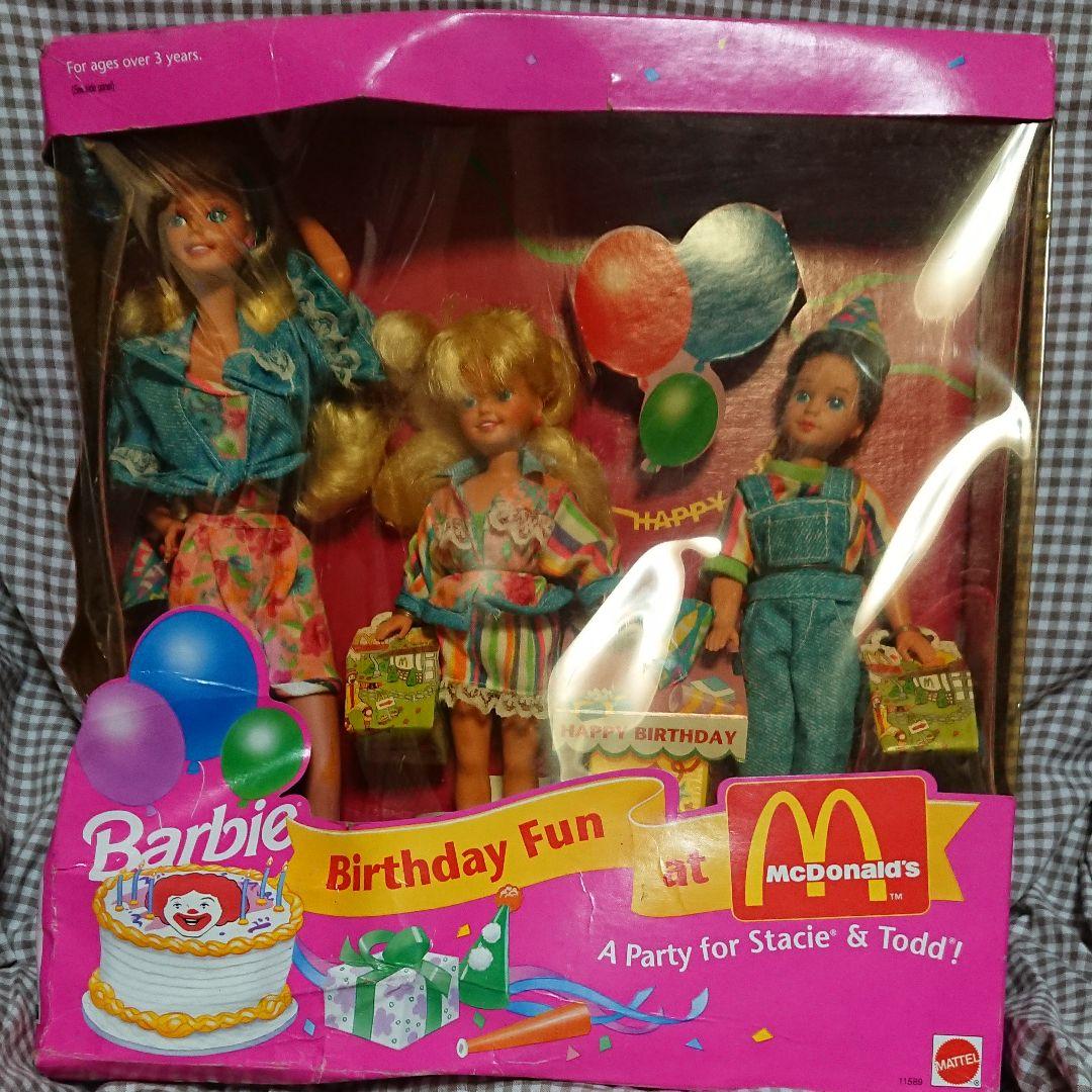 バービー マクドナルドbirthdayパーティーレア