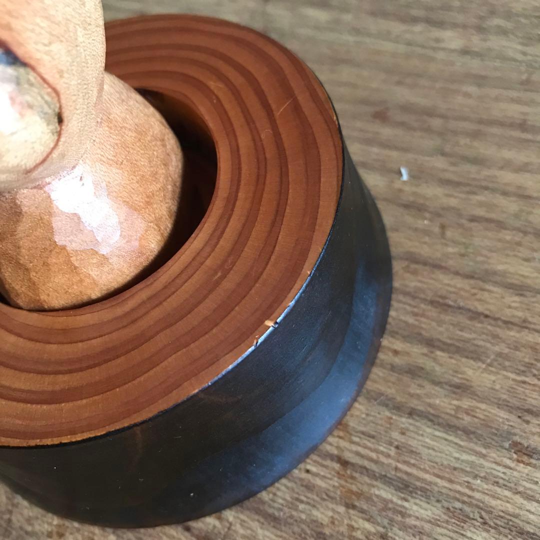 ウサギの木彫り　和歌山　龍神村