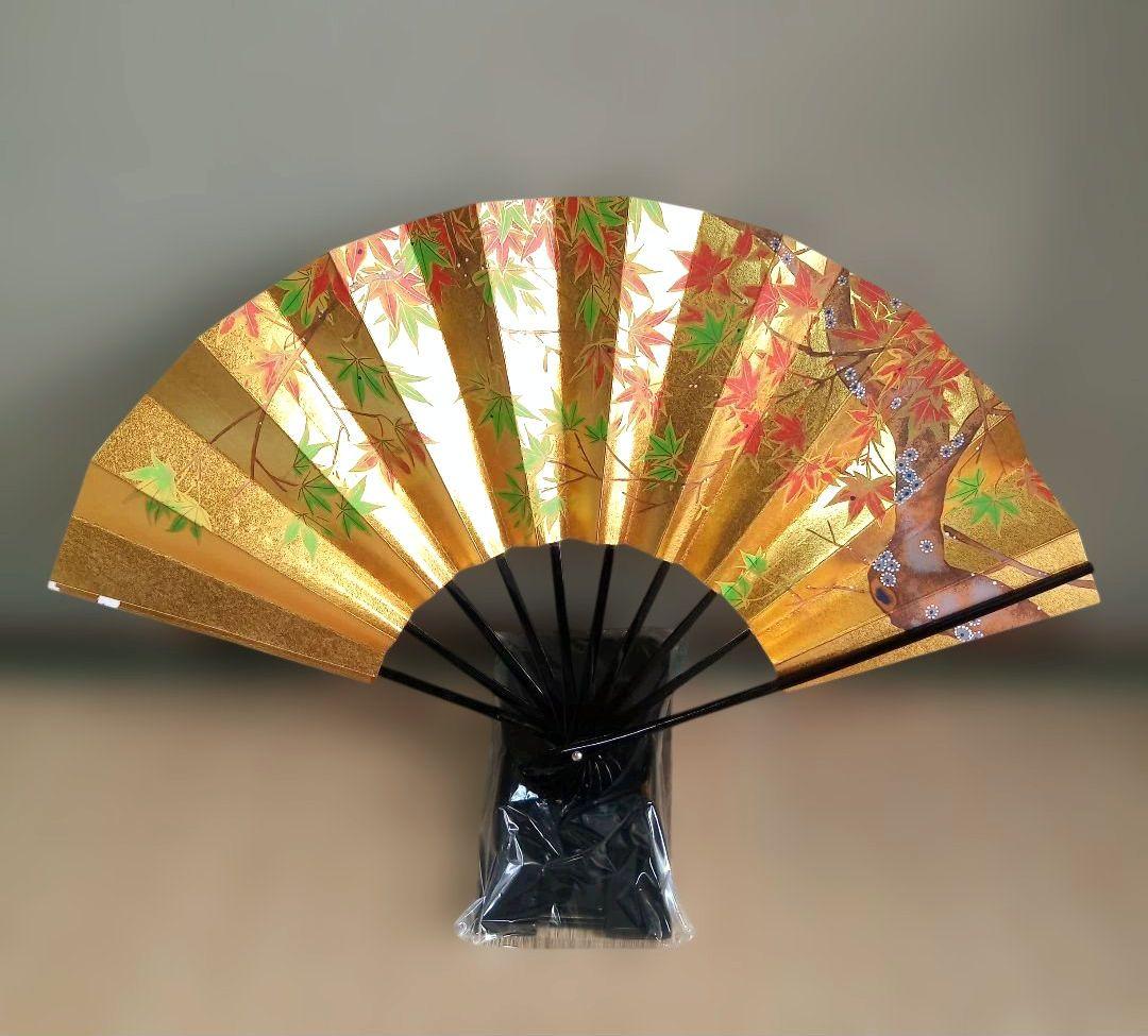 宮脇賣扇庵　花模様　桜　紅葉　飾り扇　京扇子　義也古扇　茶道具　扇子