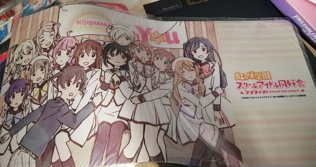 虹ヶ咲学園スクールアイドル同好会　プレイマット　めばち