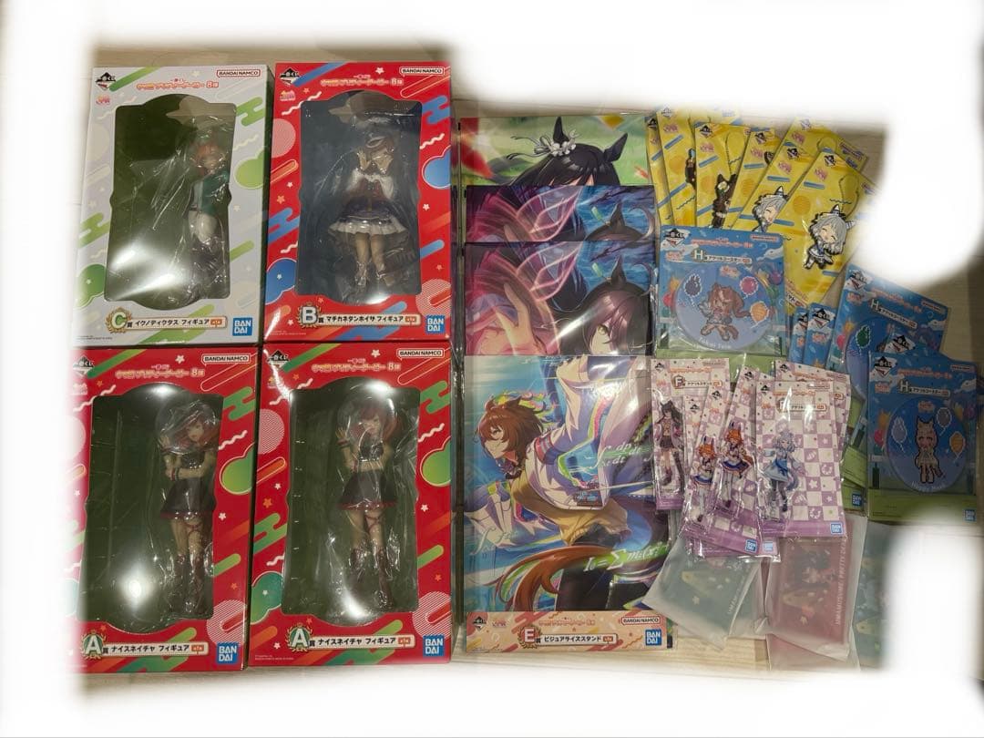 ソ*タ様 ウマ娘 一番くじ ナイスネイチャ マチカネタンホイザ イクノディクタス