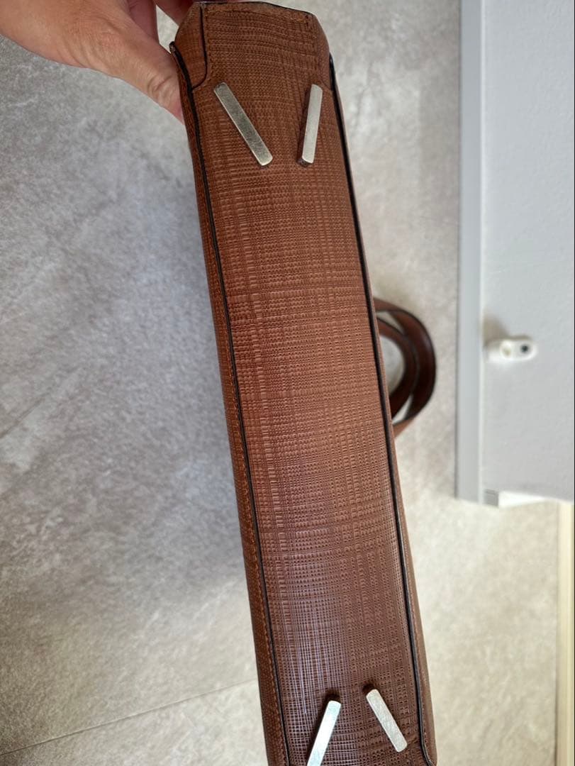 ロエベ　ビジネスバッグ　ブラウン