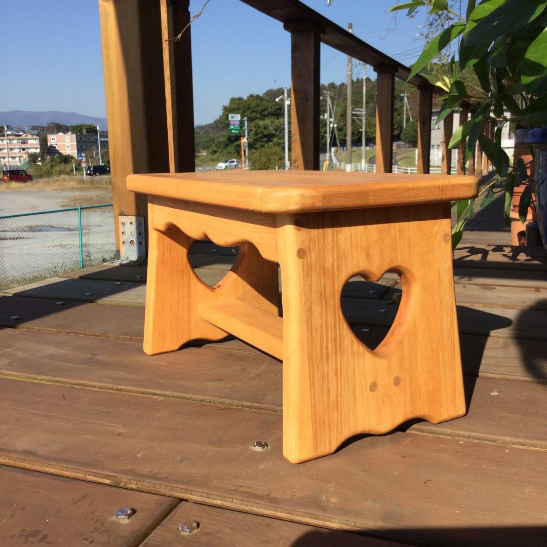 のらくろさま専用ページ♡カントリーハート　踏み台&卓上ダストBOX