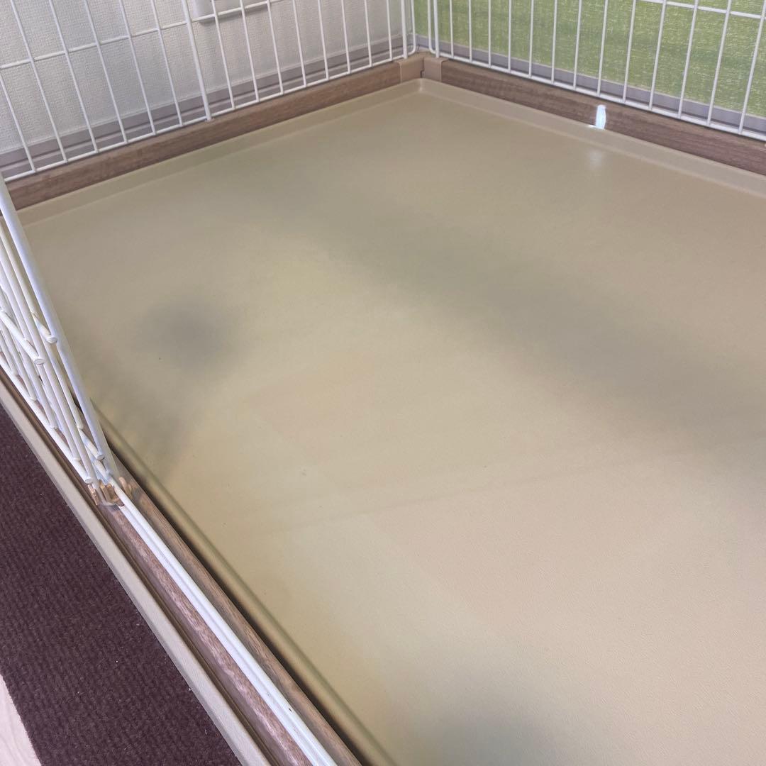 アイリスオーヤマ　ウッディサークル　屋根付き　ペットケージ　犬用　引き渡し可