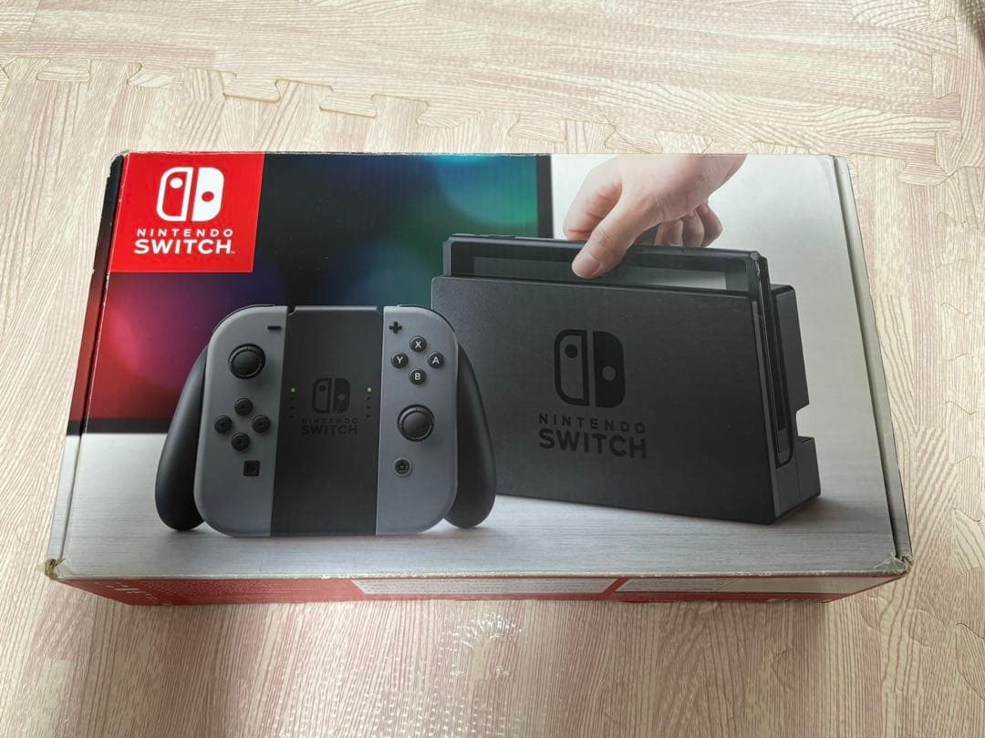 Nintendo Switch本体（Joy-Conストラップ不足）